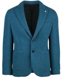 L.B.M. 1911 - Jassen ,Blauw ,Wol Blazer - Lyst
