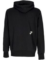 Nike - Fitness ,Zwart ,Katoen Zwarte Lichtgewicht Hoodie Met Freak Logo - Lyst