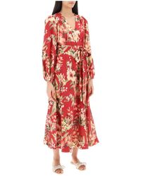 Zimmermann - Wrap dresses - Lyst