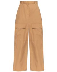 Stella McCartney - Wijde Cargo Broek - Lyst