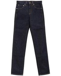 KHAITE - Straight Fit Jeans - Lyst