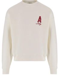 Autry - Heritage Katoenen Sweatshirt Met Logo - Lyst
