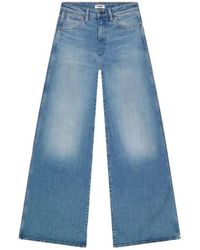 Wrangler - Jeans ,Blauw ,Katoen Canyon Loose Jean - Lyst