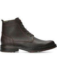 Mephisto - Stylischer knöchelstiefel - dunkelbraun - Lyst