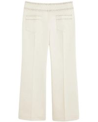 Weekend by Maxmara - Cropped Trousers - Lyst