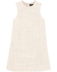 Theory - Kleedjes ,Tweed Tweed Mini Jurk - Lyst