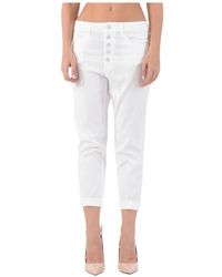 Dondup - Cropped trousers - Lyst