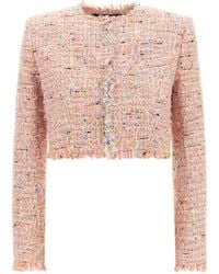 Balmain - Tweed Jackets - Lyst