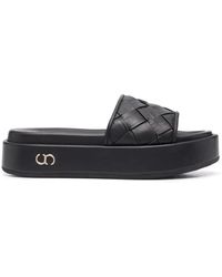 Casadei - Shoes > flip flops & sliders > sliders - Lyst