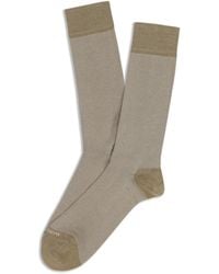 Marcoliani - Kniehohe Socken Mit Vogelaugenmuster - Lyst