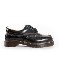 Dr. Martens - Schoenen ,Zwart ,Leer Lowell Leather Moc Toe Shoe - Lyst