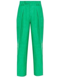 Versace - Broeken ,Groen ,Hennep Hennep Formele Broek - Lyst