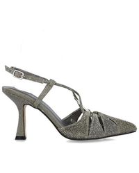 Menbur - Laminierte Slingback-Pumps Für Festliche Anlässe - Lyst