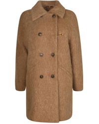 Fay - Coats > double-breasted coats - Lyst