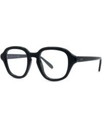 Loewe - Accessoires ,Zwart ,Slim Square Acetate Frame - Lyst