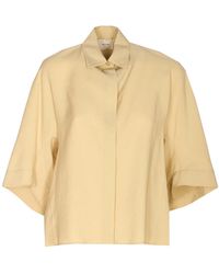 Alysi - Overhemden ,Polyester Peach Touch Shirt - Lyst