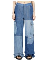 Marine Serre - Loose-Fit Jeans - Lyst