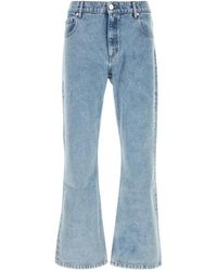Ernest W. Baker - Jeans ,Blauw ,Katoen Flared Jeans - Lyst