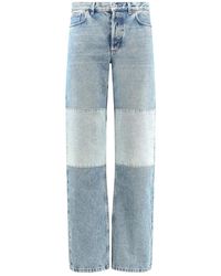 Dior - Jeans Met Patchwork-Effect - Lyst