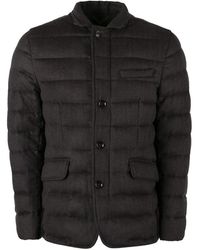 Moorer - Woll-Kaschmir-Blazer Mit Polsterung - Lyst