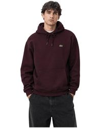Lacoste - Fleece Hoodie - Lyst