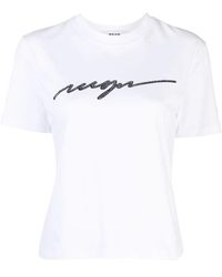 MSGM - Camisetas y polos de moda para hombres - Lyst