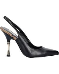 Just Cavalli - Schoenen ,Zwart ,Leer Stiletto Pumps - Lyst