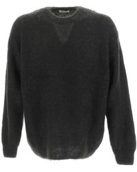 AURALEE - Knitwear > round-neck knitwear - Lyst