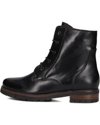 Everybody - Schwarze Leder Stiefeletten - Lyst