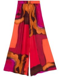 Gianluca Capannolo - Fuchsia pink elastische taille hose - Lyst