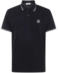 Stone Island - Slim Fit Polo Mit Kurzen Ärmeln - Lyst