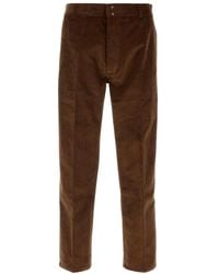Ami Paris - Corduroy Broeken - Lyst