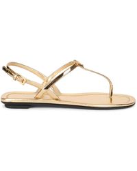 Prada - Flat Sandals - Lyst