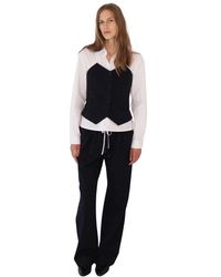 Designers Remix - Scott Vest Shirt Dunkelblau - Lyst