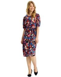 iN FRONT - Rosy Dress Mit 1/2 Ärmeln - Lyst