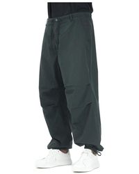 Calvin Klein - Broeken ,Zwart ,Zwarte Cargo Broek Lichtgewicht Urban Stijl - Lyst