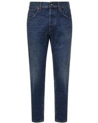 Dondup - Jeans ,Blauw ,Katoen Dian Carrot-Fit Jeans - Lyst
