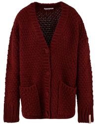 Mar De Margaritas - Truien & Vesten ,Rood ,Rode Cardigan Cardigan - Lyst