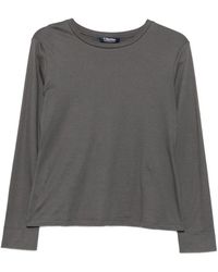 Max Mara - Tops ,Grijs ,Polyester Viscose Blend Top - Lyst