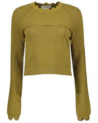 Victoria Beckham - Knitwear > round-neck knitwear - Lyst