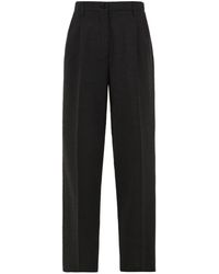 Aspesi - Broeken ,Grijs ,Wol Antraciet Stijlvolle Broek - Lyst