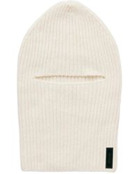 Soulland - Accessoires ,Wit ,Wol Aspen Balaclava - Lyst