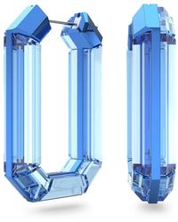 Swarovski - Lucent Hoop Earrings - Lyst