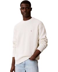 Calvin Klein - Round-Neck Knitwear - Lyst