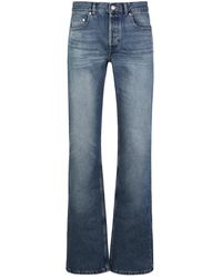 A.P.C. - Jeans ,Blauw ,Katoen Rescue Straight Leg Jeans - Lyst