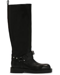 Kazar - Schwarze Stiefel Mit Slip-On-Obermaterial Auf Einer Flachen Sohle - Lyst