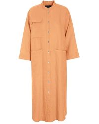 Bitte Kai Rand - Langes Hemdblusenkleid - Lyst