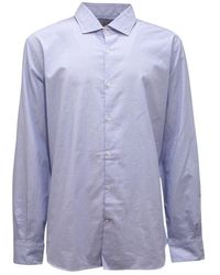 Brooksfield - Gestreiftes Slim Fit Hemd Made - Lyst