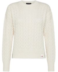 Peuterey - Truien & Vesten ,Wit ,Katoen Alpaca Cotton Crew-Neck Sweater - Lyst