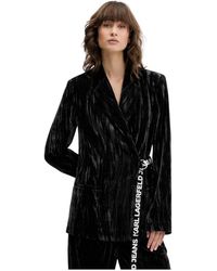 KARL LAGERFELD - Fluwelen Blazer - Lyst